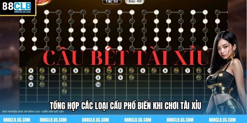Tổng hợp các loại cầu phổ biến khi chơi Tài Xỉu