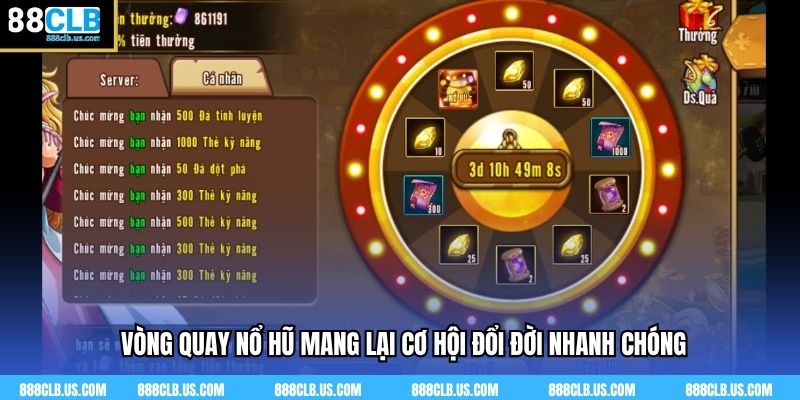 Vòng Quay Nổ Hũ – Săn Lộc Cực Nhanh Cùng 88CLB